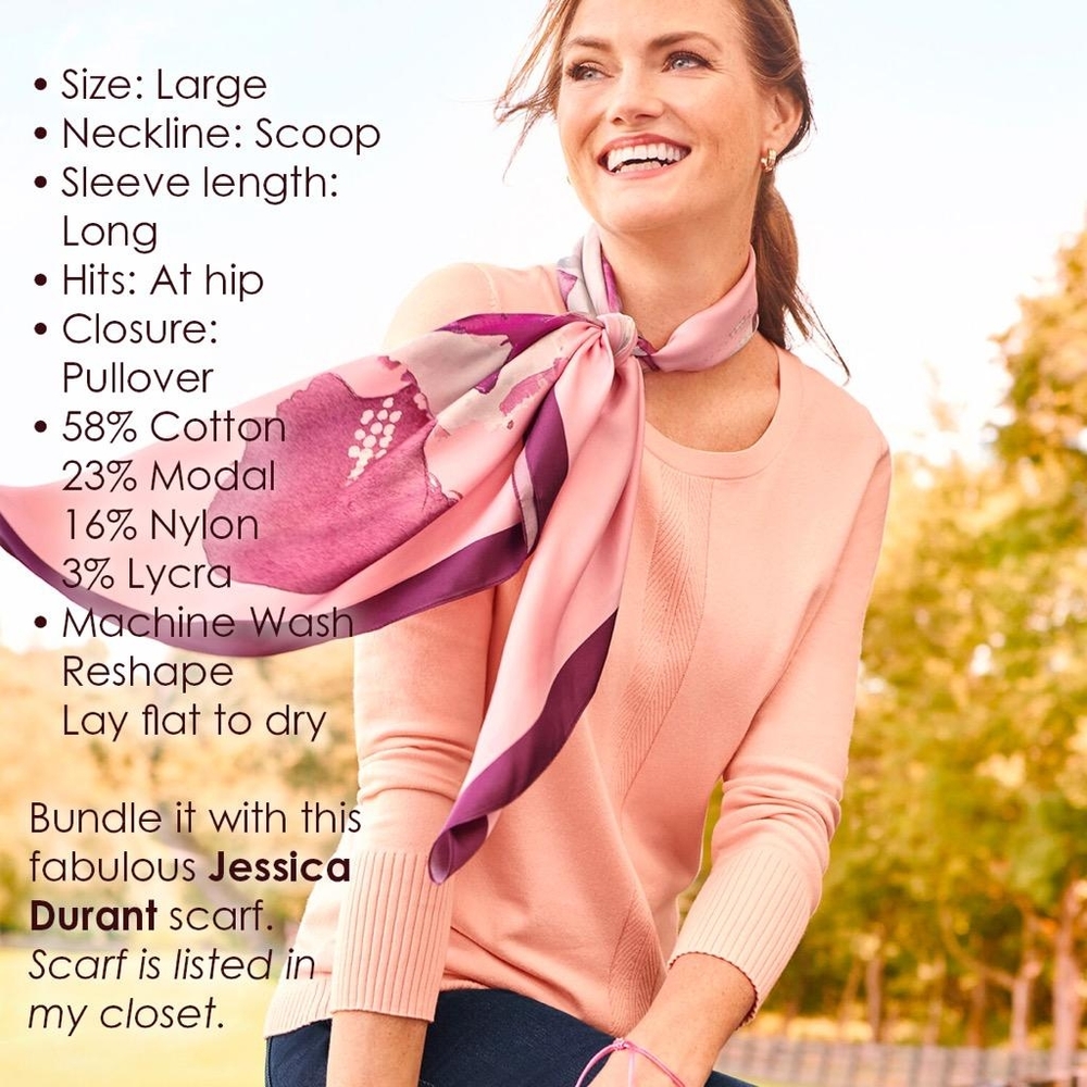 Talbots
Scoop Neck Sweater
Scallop Pink - Picture 2 of 10